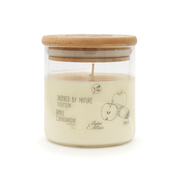 INSPIRED BY NATURE - APPLE & CINNAMON - candela profumata 215g