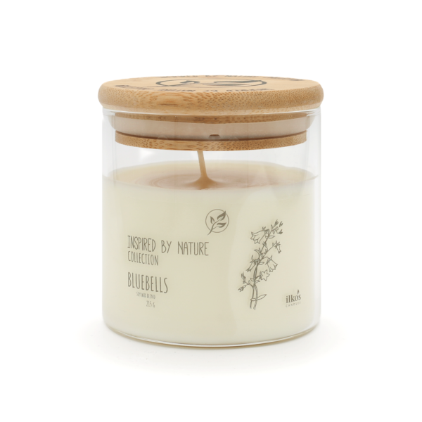 INSPIRED BY NATURE - BLUEBELLS - candela profumata 215g