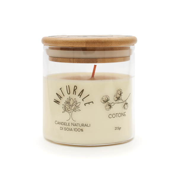 INSPIRED BY NATURE - COTTON - candela profumata 215g