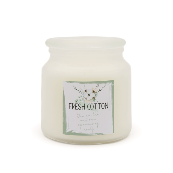 MIDDLE JAR - FRESH COTTON- candela profumata