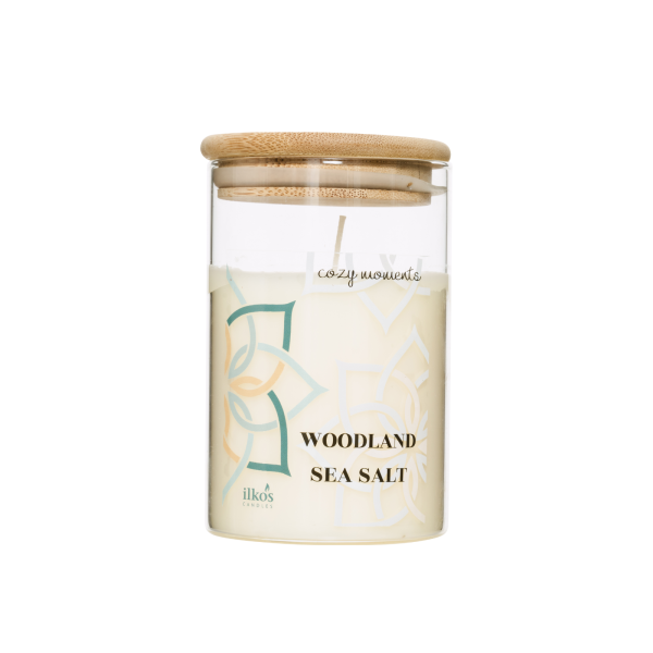 INSPIRED BY NATURE - WOODLAND SEA SALT - candela profumata 345g
