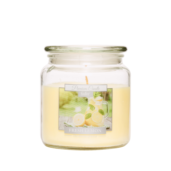 MIDDLE JAR - FRESH LEMON  – candela profumata